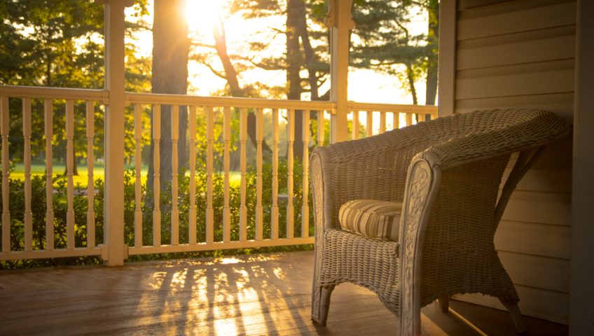 warm weather deck tips cool